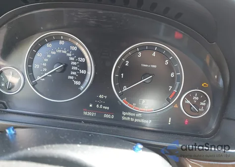 2012 BMW 550I xDrive z USA, uszkodzony, nr VIN WBAFU9C59CC787363